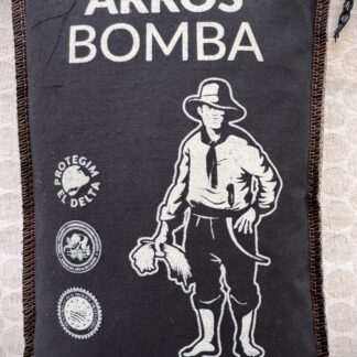 Reis bayo arros bomba im Stoffsack